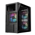 PC Power Spider Web Crystal Mini BK With 230W PSU & 3 FANS Gaming Case